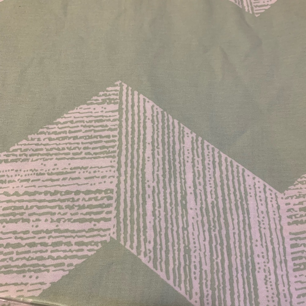 Shower curtain chevron print